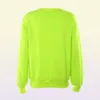 Darlingaga streetwear löst neongrön tröja kvinnor pullover brev tryckt avslappnade vintertröjor huvtröjor kpop kläder t29581659