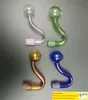 Le nouveau 2016 raccords de conduites d'eau en verre raccords de conduites d'huile taille de joint 10 mm bong en verre de couleur