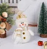 Świąteczne krasnoludka Snowman Dekoracje Święty Santa bez twarzy Pluszowe ozdoby lalki ręcznie robione elf zabawki wakacyjne domowe imprezę Dekor