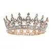 Bandanas Headgear Girl Wedding Hair Accessories Women Rhinestone Crystal Tiara Crown Tiaras
