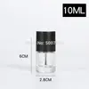 Förvaringsflaskor 30/50 st 5 ml 10 ml 15 ml rund klart glas tom flaskan nagellack behållare med en lockborstegel