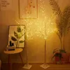 Dekoracje świąteczne Dekoracja LED Birch Tree sypialnia Światło na krajobraz Luminous Rok DIY Decor Prezent 231123