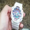 Nieuw NIEUW merk herenhorloge Sport dual display GMT Digitale LED reloj hombre Militair horloge relogio masculino voor teens265l