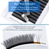 Makeup Tools 16 rader YY Form Eyelash Extensions Wendy Design Two Tip Eyelashes Brasiliansk volymfläkt Lash levererar mesh svarta fransar mix815 230403