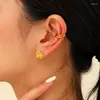 Stud Earrings Hip Hop Punk For Women Trend Simple Golden Ear Bones Clip Rock Girl Disco Party Fashion Jewelry Accessories Gifts