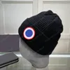 Berretto di lusso, berretto invernale, berretto di Goose Canada, berretto da uomo e da donna, autunno/inverno, cappelli di lana termica, cappelli di marca da uomo, firmati