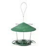 Garden Decorations 4Xfa Waterproof Gazebo Hanging Wild Bird Feeder Outdoor Container With Hang Rope Feeding Dh6Pk