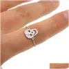 Rings coole hiphop rock dames sieraden micro pave cz skl charm delicate ketting 925 sterling sier hoge kwaliteit minimale r dhgarden dhtuh