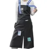 New Fashion Nylon Waterproof Apron Coffee Shop Hairdresser Florist Work Clothes Long Slit Adjustable Nail Salon Apron