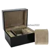 Bekijk dozen Cases Vintage Black Box Wood Paint Luxe cadeau Veet Pillow Menwatch Drop Deliverhorloges Accessoires DHO9S