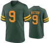 Älskar Jayden Reed 8 Josh Jacobs Football Jersey Christian Watson Jaire Alexander AJ Dillon David Bakhtiari Lukas Van Ness Luke Musgrave Kraft Romeo Doubls