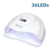 66LEDs Nail Dryer UV LED Nail Lamp Lights for Curing All Gel Nail Polish With Motion Sensing Professional Manicure Salon Tool Equipment