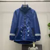 Utomhussport Huvjackor Män kvinnor Windbreaker Off Designer Jacket 3M Reflective Trench Coat Menlon Zipper Jacket XL-8XL