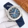 Super wysokiej jakości zegarki męskie 5164A Podwójna strefa czasowa Automatyczne zegarek mechaniczny 40,8 mm CAL.324 PPF Fabryka Made Sapphire Waterproof Watch Watch Gume Pasp-1