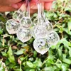 Chandelier Crystal 22pcs 100mm Bottle Faceted Gourd Pendant Prism Lamp Lighting Part Hanging Suncatcher Wedding Party Classic