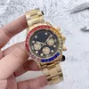 Nuovi orologi da polso da uomo 2023 Orologi da uomo Tutti i quadranti funzionano Orologio al quarzo Alta qualità Top Luxury Brand Cronografo Orologio Moda Rol Cinturino in acciaio montre de DAYT Tipo due