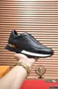 أعلى أزياء MEN MENSER SHEEKERS SHOEDS Black Blue Brow Letter Lace Lace Up Scay Bottom Luxury Mens Mens Sholeds Resports Shoe with Original Box