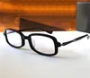 Ny modedesign Small Square Optical Glasses 8107 Retroacetatram Mångsidig form Punk Style High End Clear Lenses