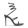 Спираль 54CD2 Ladies Fashion Personality Strap Sandals Designer Designer Женские высокие каблуки 10 см 230403