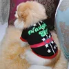 Vestuário para cães Roupas de Natal Roupas de algodão para animais de estimação Hoodies para cães pequenos gatos colete camisa filhote de cachorro traje roupa presente