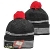 Tampa Bay Beanie TB Beanies SOX LA NY North American Baseball Team Side Patch Winter Wool Sport Knit Hat Pom Skull Caps A11