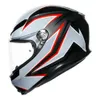 AGV Full Helmets Men and Women's Motorcycle Helmets AGV K6 Flash Sport Touring Urban Helmet L wn Rei0 ELTV