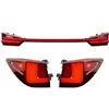 Leds genom bakljus för Lexus RX Series 20 16-20 22 Bakre bakljus Dynamisk svängsignal omvänd bromsindikator