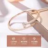 2023 explosive bracelet 18k Diamond Bracelet with Diamond Plain Ring Simple Rose Gold Color Gold Nail Gift Sky Star Bracelet