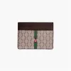 Luxur Designer Top Quality Card Holder äkta läder G Purse Fashion Y Womens Men Purses Herr Key Ring Credit Coin Mini Wallet