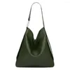 Evening Bags MONNET CAUTHY Female Totes Large Capacity Office Ladies Shoulder Bag Solid Color Soft PU Handbag
