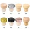 Wine Stopper Champagne Rubber Bottle Cap Cover Kitchen Bar Supplies T-shape Bottle Sealing Plug Bar Tool Beer Soda Cork GWA