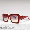 مصمم فاخر أزياء نظارة شمسية 20 ٪ من المعادن الشبكة الحمراء