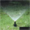 Attrezzature per irrigazione 90360 Gradi Irrigatori in plastica Testa irrigatore per prato regolabile Ugello da giardino Goccia De Dhqqk