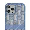 Funda de teléfono celular de diseñador para Iphone 14 Plus 13 Promax 12 11 Xrmax Xr X Funda de marca de lujo Fundas de Iphone Moda para mujer Fundas de teléfono ahuecadas