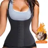 Kobiety Shapers Corset Schming Body Shape Kamizelka Kobiety Shapewear Blis Control Tank Top Waist Trainer Gym Sauna Pas Brzd