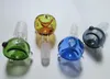 Tigela de vidro colorida de 14 mm para cachimbo de água masculino 18 mm para cachimbos de funil Bong Downstem Acessórios para juntas de tubos de água Dab Acessórios para plataformas de petróleo