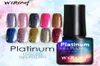 9 pcsLot 8ml 3D Glitter Platinum UVLED Gel Nail Polish SemiPermanent Colorful Shining Soak Off Gel Lacquer9406458