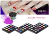 Nail Art Salon Polveri acriliche di cristallo Polvere per scultura Colori misti Set Kit Confezione Bottiglia da 5G 12 18 24 Colori262d5916128