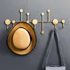 Hooks Rails Luxury Fitting Room Coat For Wall Nordic Style Door Key Hat Hanger Rack Storage Iron Hanging Hook Home Entrance Decor 230331