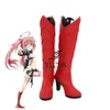 Trajes de catsuit anime aquela vez que eu reencarnei como um slime milim nava botas cosplay festa de halloween sapatos feitos sob encomenda