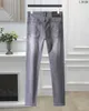 Designer di jeans maschile Designer Pant Sport Lettera Jacquard Jeans Pantaloni casual Spring Summer Lettera di taglia grigia 29-40