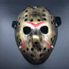 Akcesoria kostiumowe 50pcs 6 Style pełne twarz maskaradowe maski Jason Cosplay Skull Mask vs Friday Horror Hockey Halloween Costume Przerażające festiwal G1103