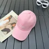 Designer-Baseballmütze, 8 Farben, 100 % Baumwolle, besticktes Logo, Hüte für Männer und Frauen, Schirmmütze für den lässigen Sommer