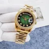 Orologi da uomo e orologi da donna Fashion Owch da polso da 36 mm movimenti meccanici a due tono da donna orologio in acciaio inossidabile cinghia Orologi di lusso