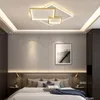 Światła sufitowe Stylowy projekt LED Home Light Sypialnia Jadalnia Minimalistyczna dekoracja złotego połysku Goldblack