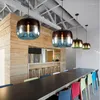 Pendant Lamps Nordic Creative Personality Electroplated Apple Glass Restaurant Lamp Single Head Bar LB12122