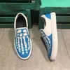 Arimi luxury men's shoes and sports shoes top flat-bottomed stitching casual shoes bone skin luxury skeleton blue, white, black and green men's flat shoes.