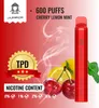 TPD JUMPCP 600 soffi sigaretta elettronica usa e getta 400mAh batteria ricaricabile 10 gusti 2% 5% capacità bobina 10 ml OEM ODM VAPE