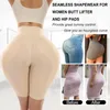 Women's Shapers Shapewear Padded Hips And Bufor Plus Size Push Up BuShaper For Women Tummy Control Panties High Waist BBL BuLifter