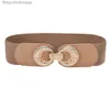 Belts Wide Elastic Plus Size Dress Belt for Women Fashion Waist Belts Stretch WaistbandL231103